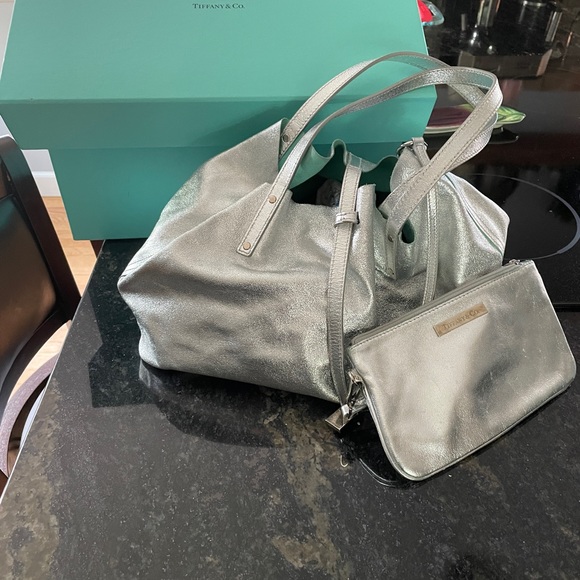 Tiffany & Co. Bags Tiffany Reversible Tote With Small Purse Box